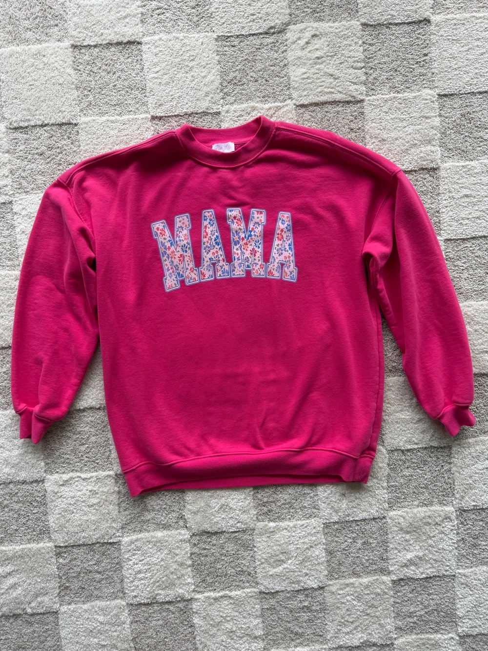 Cozy Oversized “MAMA” Sweatshirt